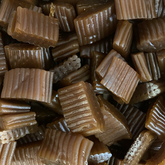 Butter Caramel Liquorice Squares