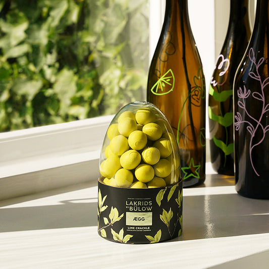 LAKRIDS BY BULOW - Lime Crackle Chocolate Eggs 470g