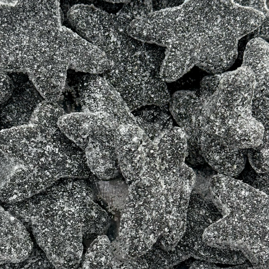 Salty Strong Liquorice Starfish Shapes