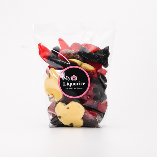 Sweety & Fruity Mix - unsere eigene Spezialmischung aus süß-fruchtigem Lakritz
