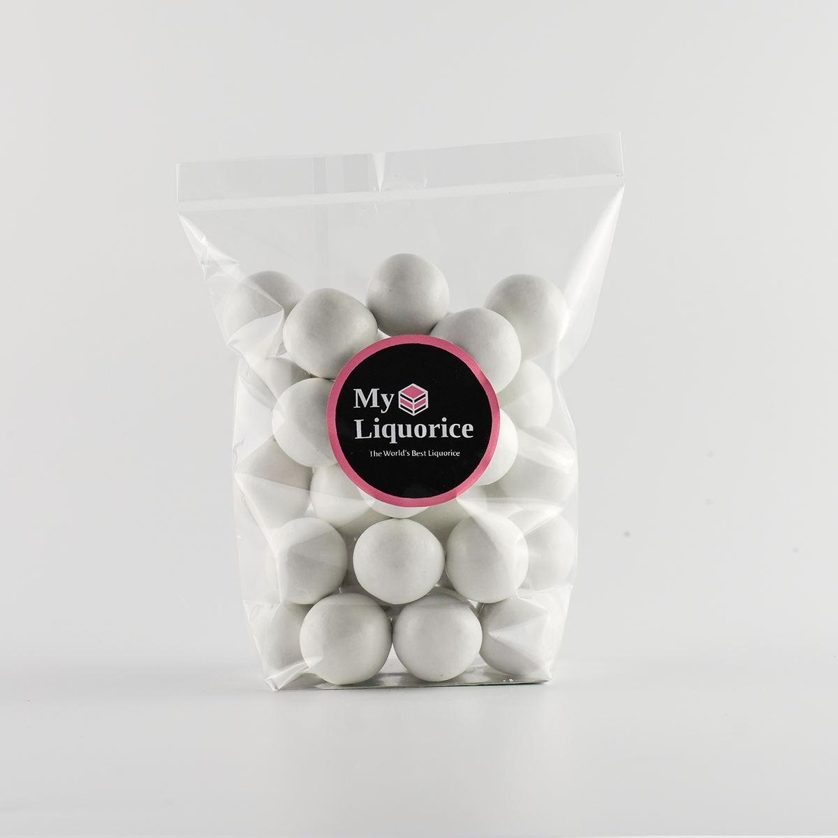 Crunchy White Coated Milk Chocolate Liquorice Balls My Liquorice