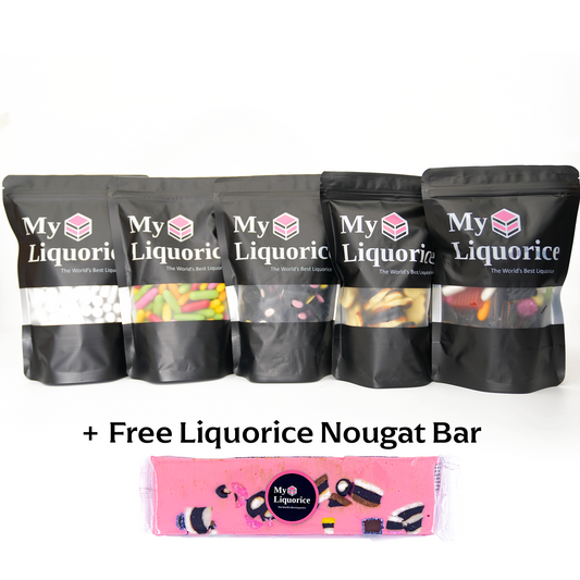 Most Popular Bundle - 5 bags of our most popular liquorice sweets
