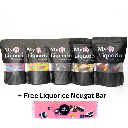 Most Popular Bundle - 5 bags of our most popular liquorice sweets