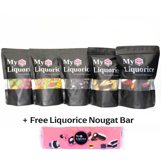 Most Popular Bundle - 5 bags of our most popular liquorice sweets