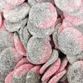 Raspberry Liquorice Discs