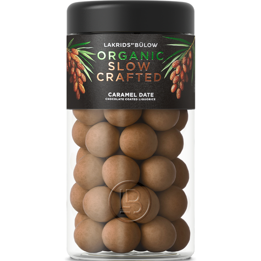 Caramel Date Lakrids by Bülow │ Slow Cooked Black Liquorice with Dulce Chocolate
