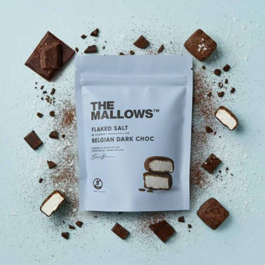 The Mallows: Flaked Salt Gourmet Marshmallows (Organic & Gluten-Free)