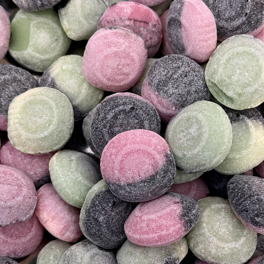 Hard Boiled Liquorice Explosions - Sweet/Salty/Sour Hard Fruit & Liquorice Sweets