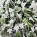 Hard Boiled Lime & Liquorice sweets - hard sweets with a chewy centre.