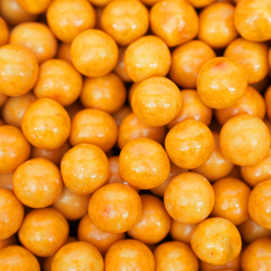 NEW Orange & White Chocolate Liquorice Balls