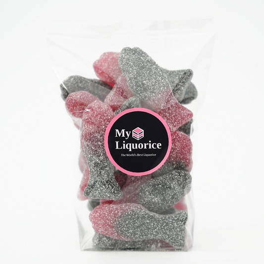 Raspberry & Liquorice Fish