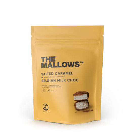 The Mallows: Salted Caramel Gourmet Marshmallows (Organic & Gluten-Free)