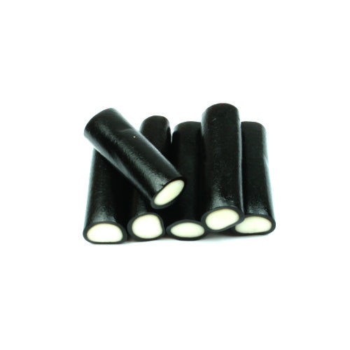 Large Mint Rocks - sweet liquorice filled with Mint Fondant