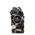 Black & White Hearts - Italian Gummy/Foam Liquorice Sweet