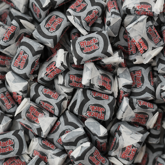 Black Jacks - aniseed flavour chewy black sweets