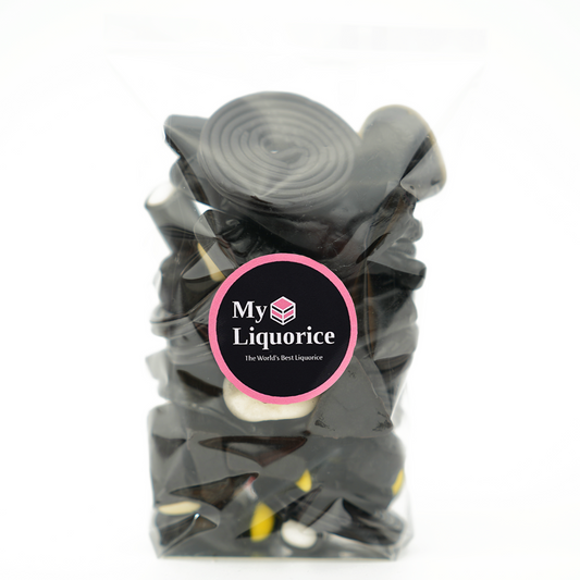 🎁 Black Liquorice Mix - Mixed Sweet & Salty Black gourmet liquorice assortment (100% off)