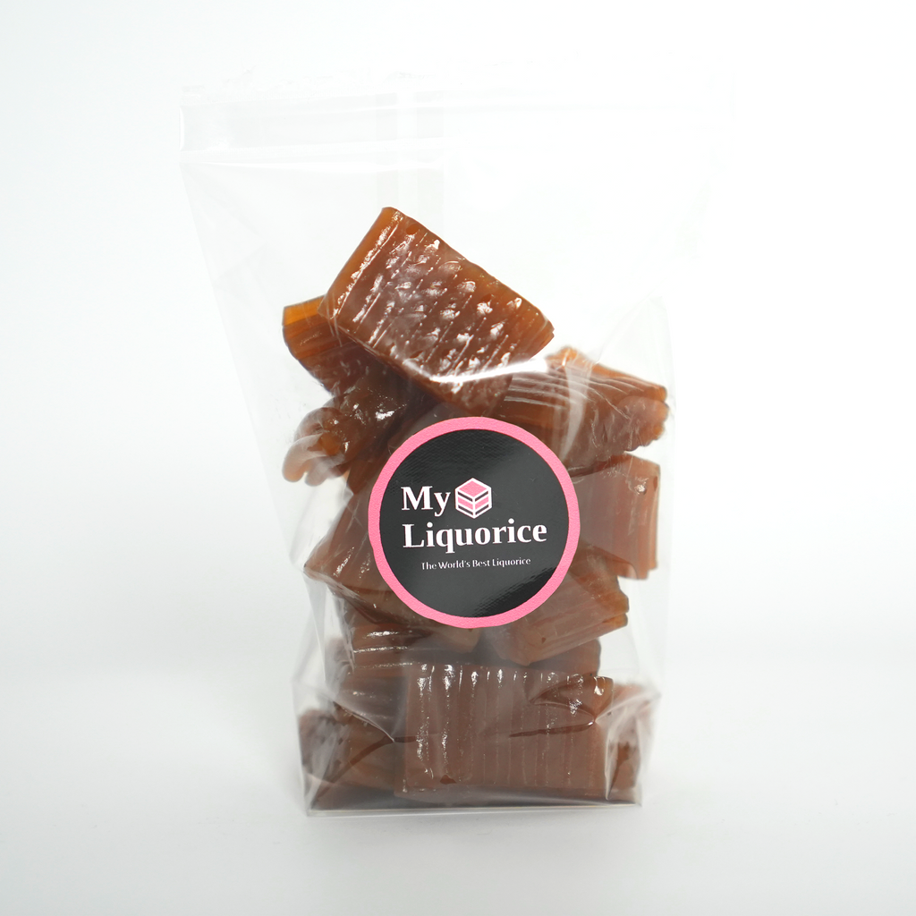 Butter Caramel Liquorice Squares