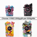 500g Gourmet Liquorice + FREE 200g Gift (Your Choice)