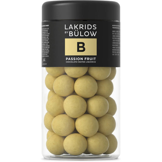 Lakrids Liquorice B - Passion Fruit & Belgian White Chocolate