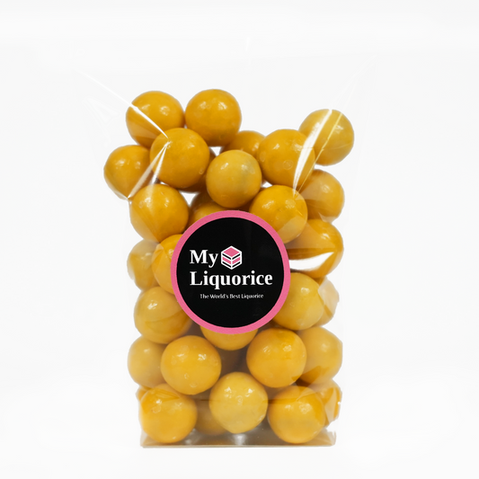 NEW Lemon & Chocolate Covered Liquorice Balls
