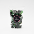 Mint Liquorice Bears - liquorice/mint jelly sweets.