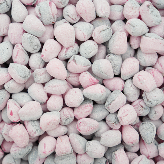 NEW Raspberry & Liquorice Pips Hard Boiled Salmiak