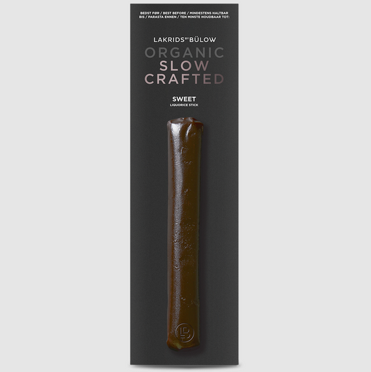 Sweet Slow Crafted Sticks Lakrids by Bulow Organic