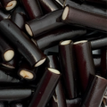 Large Mint Rocks - sweet liquorice filled with Mint Fondant