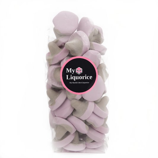 NEW Violet & Liquorice Foam Mushrooms