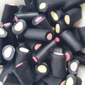 individual liquorice cream rocks in different colours