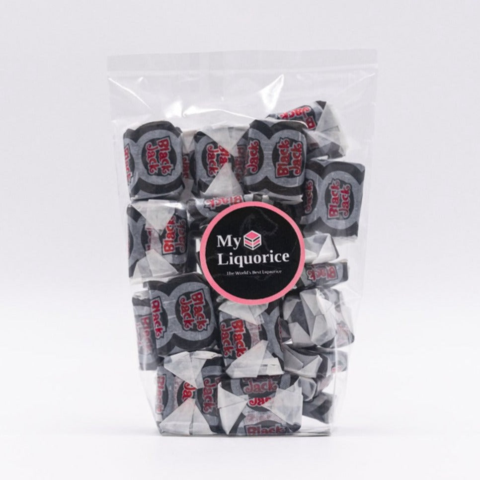 Black Jacks - aniseed flavour chewy black sweets