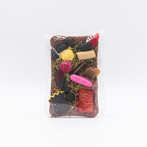 NEW ! Milk Chocolate Slab with Liquorice - coming soon!