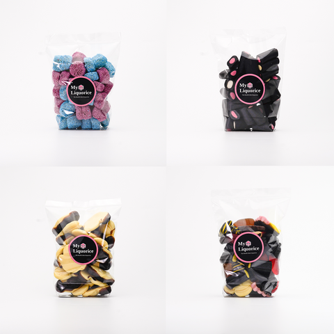 Most Popular Bundle - 4 packs of our most popular sweets