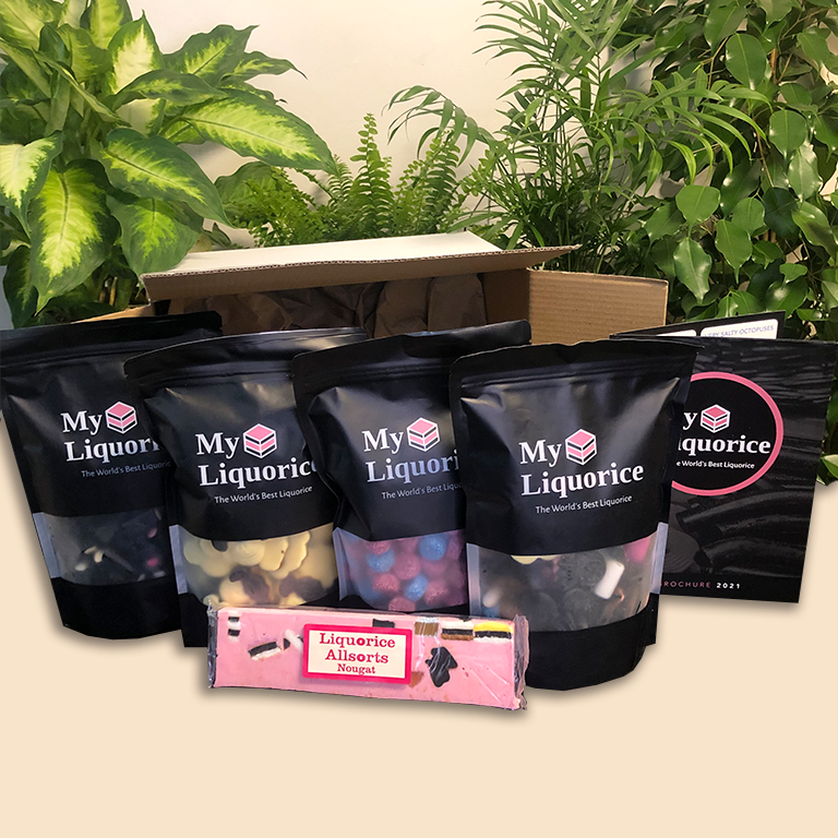 The Most Popular Bundle - 4 x 500g bags of our most loved liquorice + FREE nougat bar